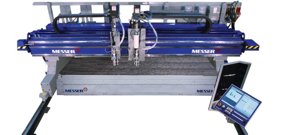 An MPC2000 cutting machine from Messer.